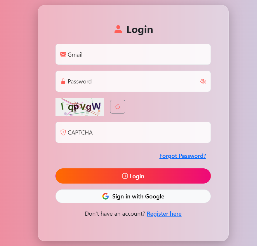 Secure User Authentication System